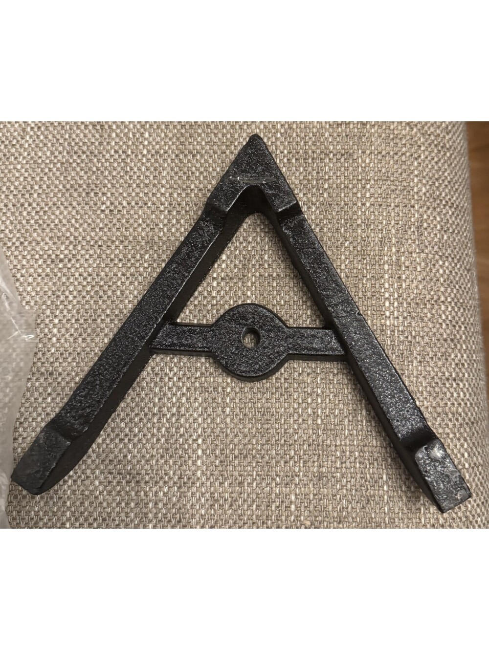 American Educational 7-G55 Cast Iron A Black Support Base New